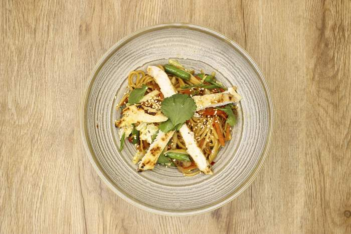 Wok c курицей