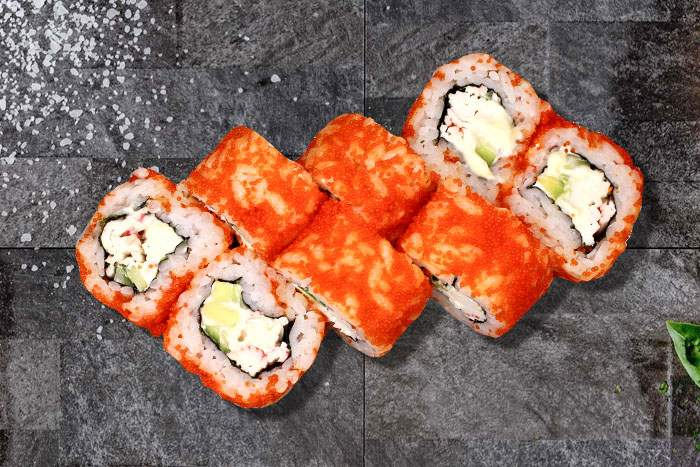 Калифорния со снежным крабом