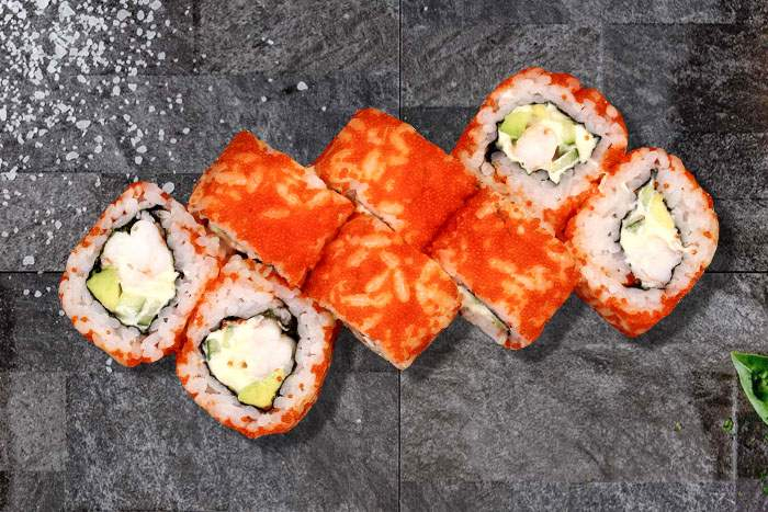 Калифорния с креветкой