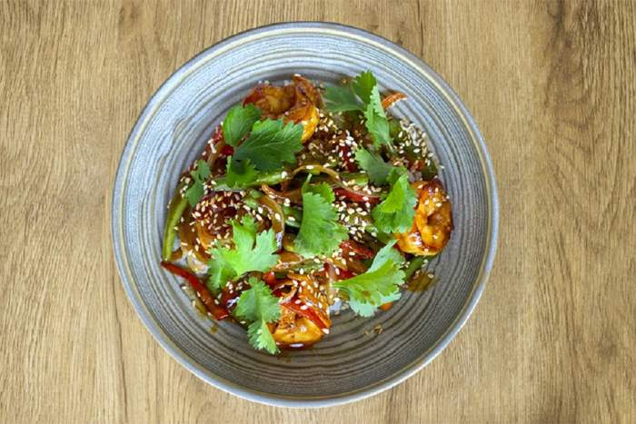 Рис с морепродуктами