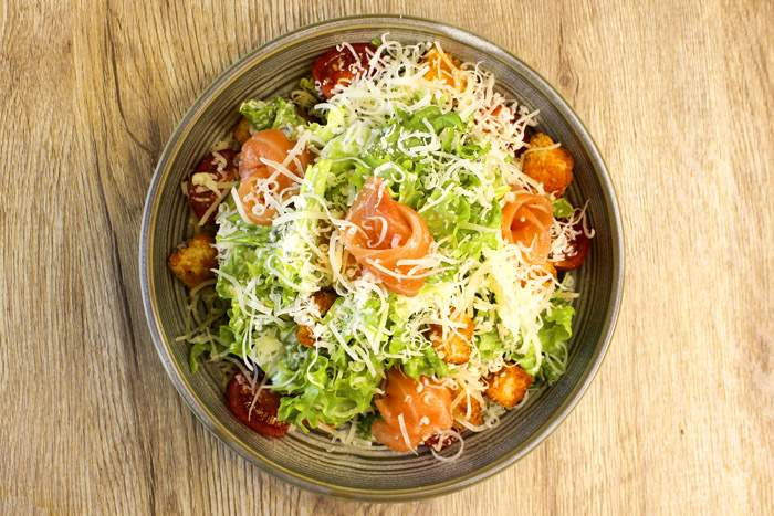 Цезарь с сёмгой