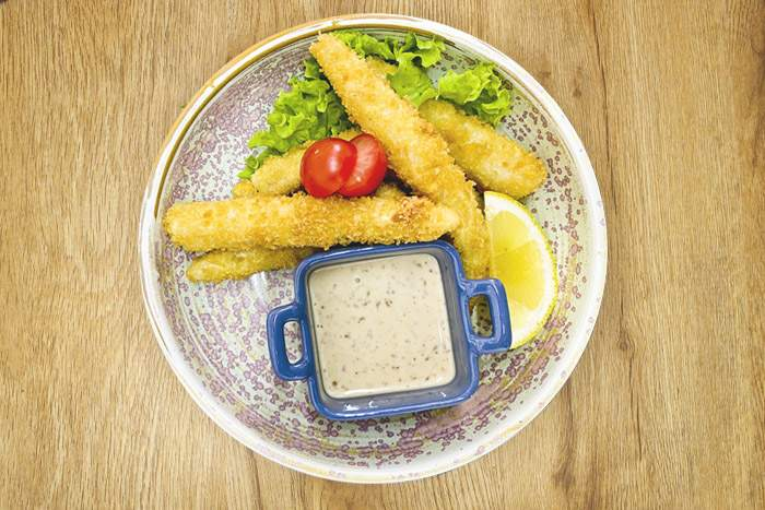 Стрипсы из трески