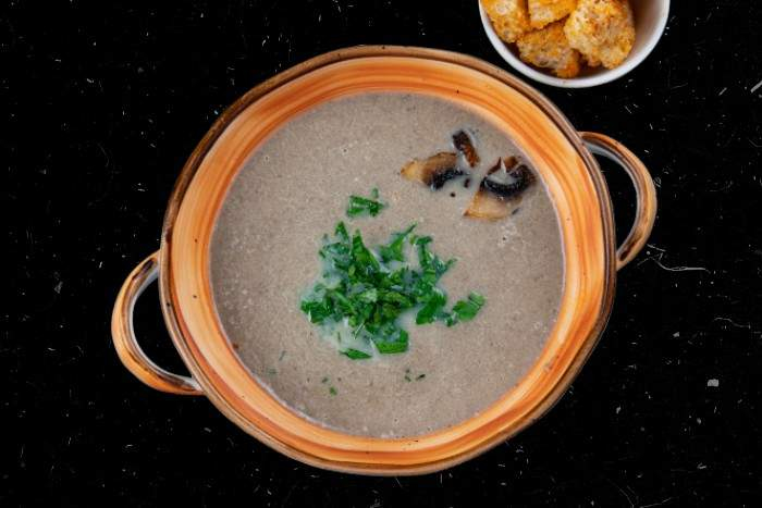 Крем-суп грибной